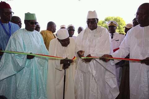 visite du président à Tivaouane Mawlid 2016