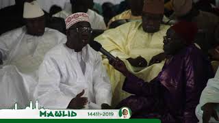 [VIDEO]-CEREMONIE OFFICIELLE -MAWLID 2019 : DISCOURS DE PAPE MAKHTAR KEBE